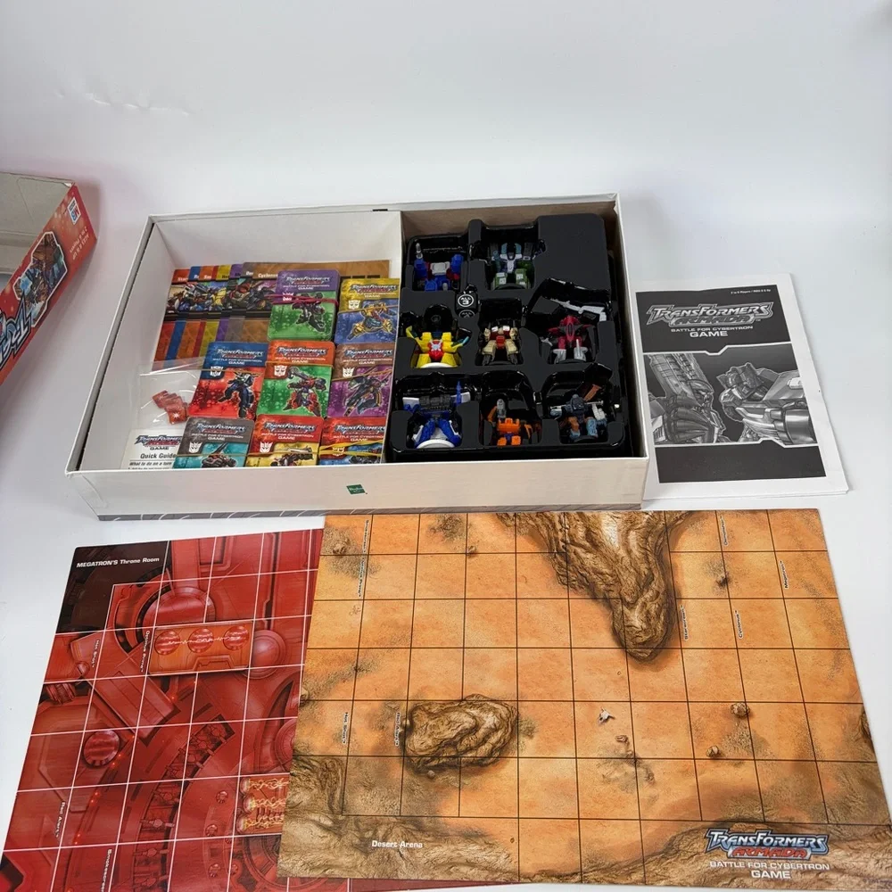 Transformers Armada Battle For‎ Cybertron Near Complete Game Milton Bradley 2003